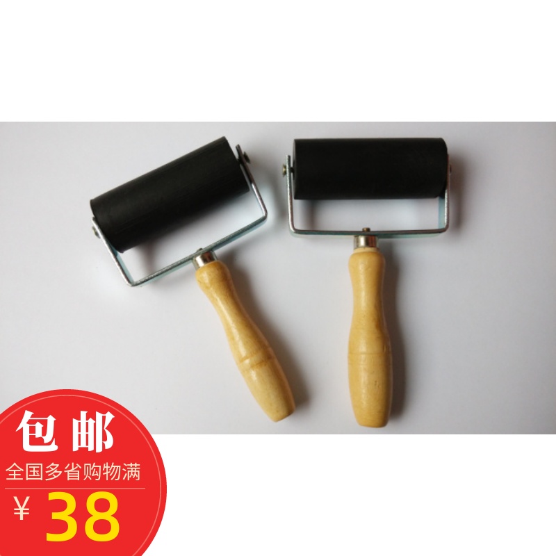 Version drawing rubber roller oil drawing roller roller roller roller rubber roller rubber roller press clay tool Rubber rubber Roll