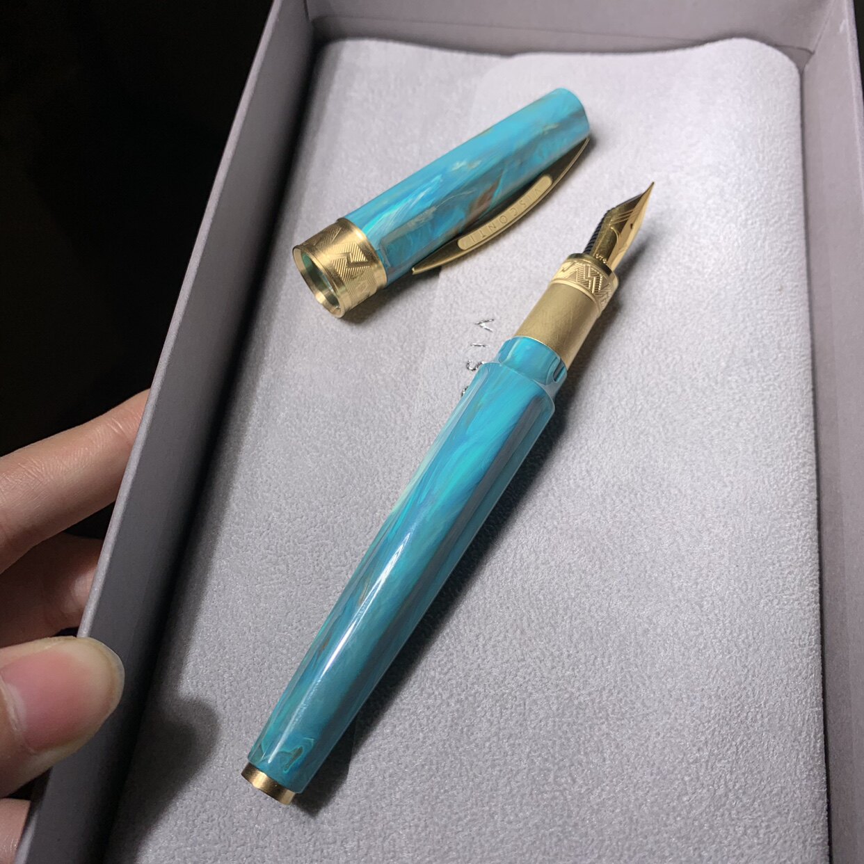 Ручка перьевая 国内现货 visconti mirage海市蜃楼 古希腊神话系列雅典娜 钢笔