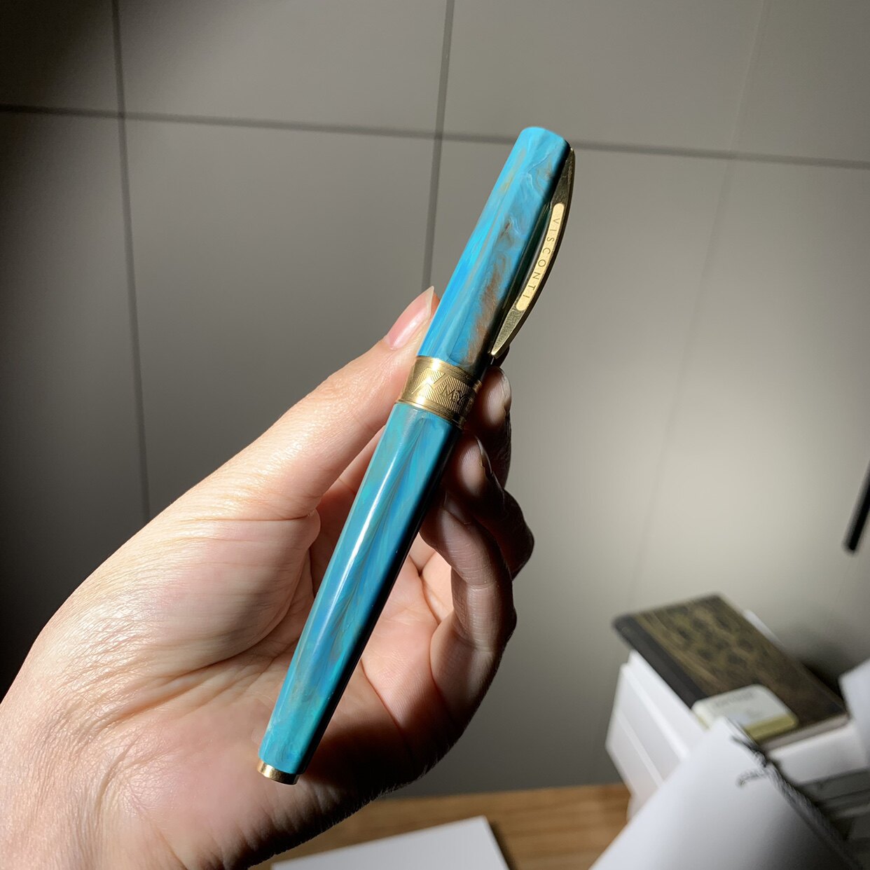 Ручка перьевая 国内现货 visconti mirage海市蜃楼 古希腊神话系列雅典娜 钢笔