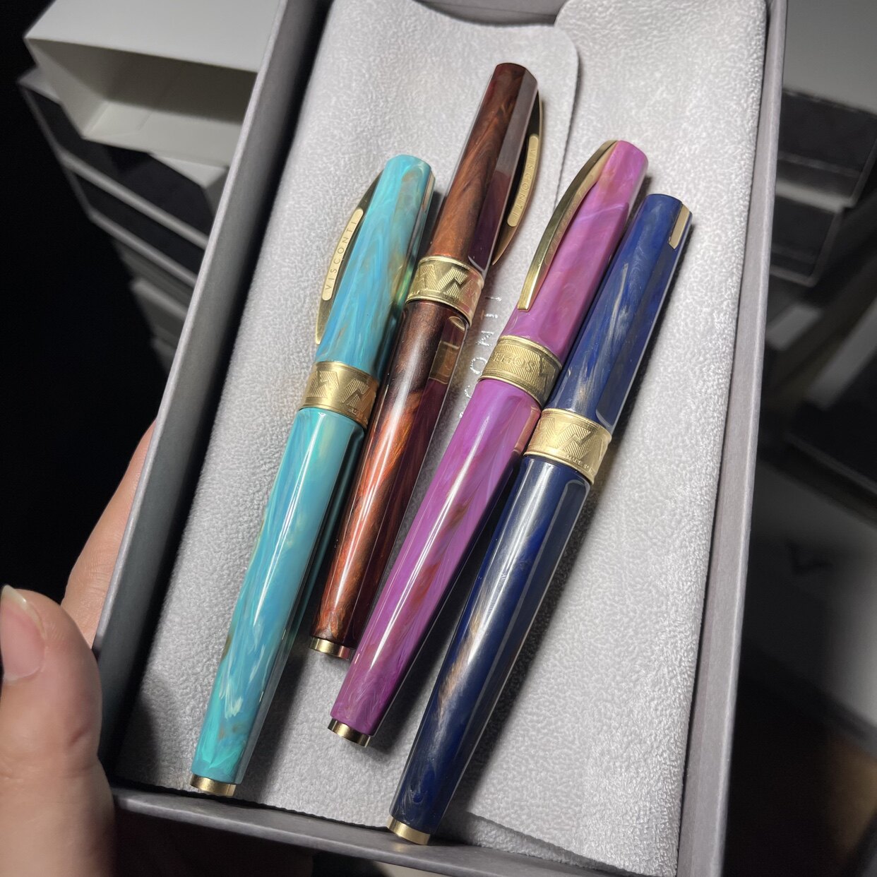 Ручка перьевая 国内现货 visconti mirage海市蜃楼 古希腊神话系列雅典娜 钢笔