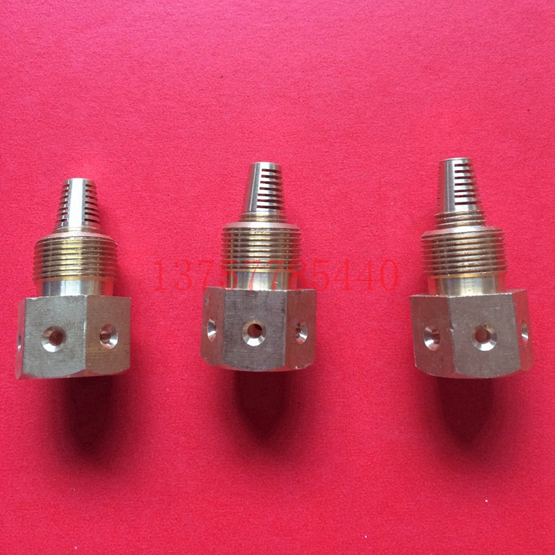 Coal mining external thread Connecting mesh hexagonal nozzle roller rocker tap copper piece stainless steel sc2801
