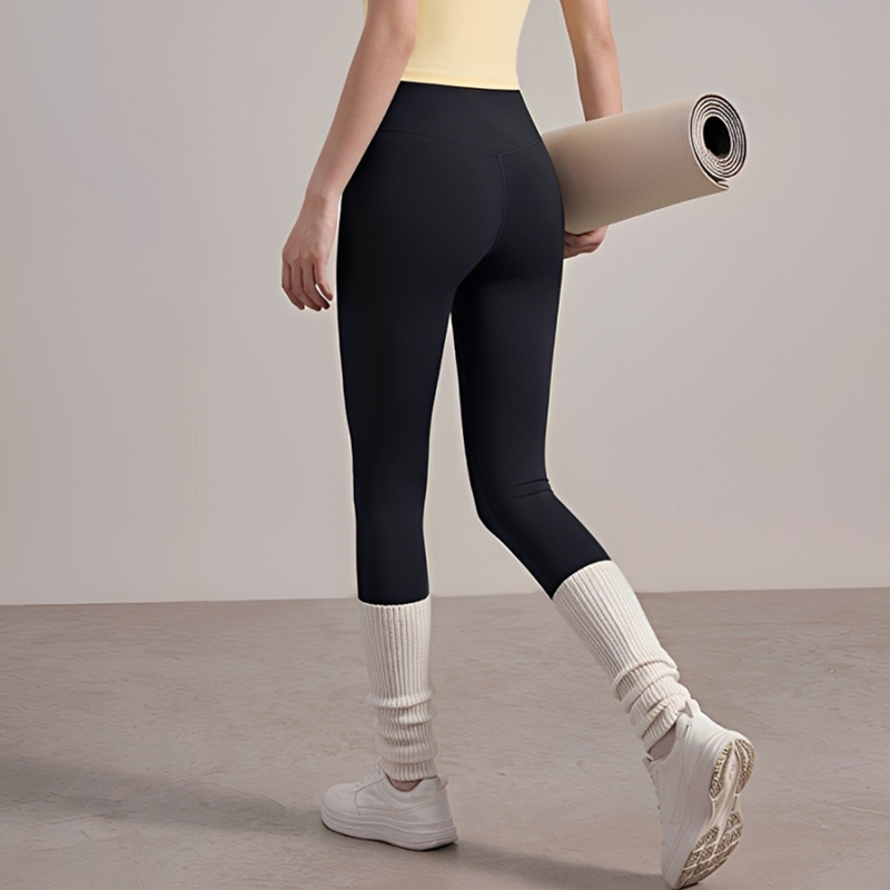 Latte Yoga Fitness Pants High-Waisted Butt-Lifting Slimming Shark Pants Pilates Training Leggings No Awkward Lines Latte Yoga Fitness Pants High-Waisted Butt-Lifting Slimming Shark Pants Pilates Training Leggings No Awkward Lines