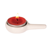 Ceramic aromatherapy essential oil stove candle tray table bedroom small round hotel aromatherapy SPA incense stove base