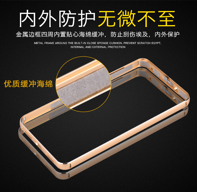 iMatch Luxury Aluminum Metal Bumper Premium Genuine Leather Back Cover Case for Huawei Mate 9