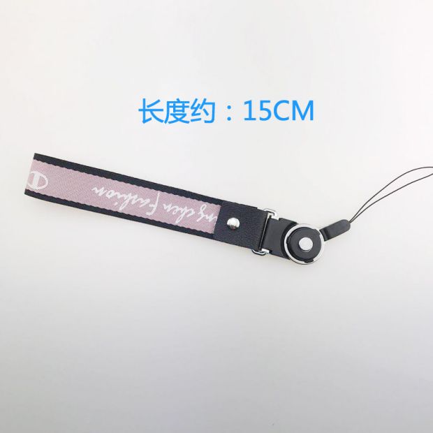 Dây đeo rộng hai trong một dây đeo điện thoại di động vòng cổ chống mất phổ biến dễ thương xu hướng mới thẻ công việc thẻ sinh viên - Nhẫn nhẫn cưới bạch kim
