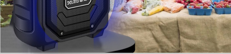 thu phát wifi Slang S23 Âm thanh Bluetooth ngoài trời loa nhảy vuông nhỏ không dây nhà siêu trầm loa siêu trầm cầm tay karaoke di động đa chức năng thẻ U đĩa WeChat bộ sưu tập mẹo - Trình phát TV thông minh