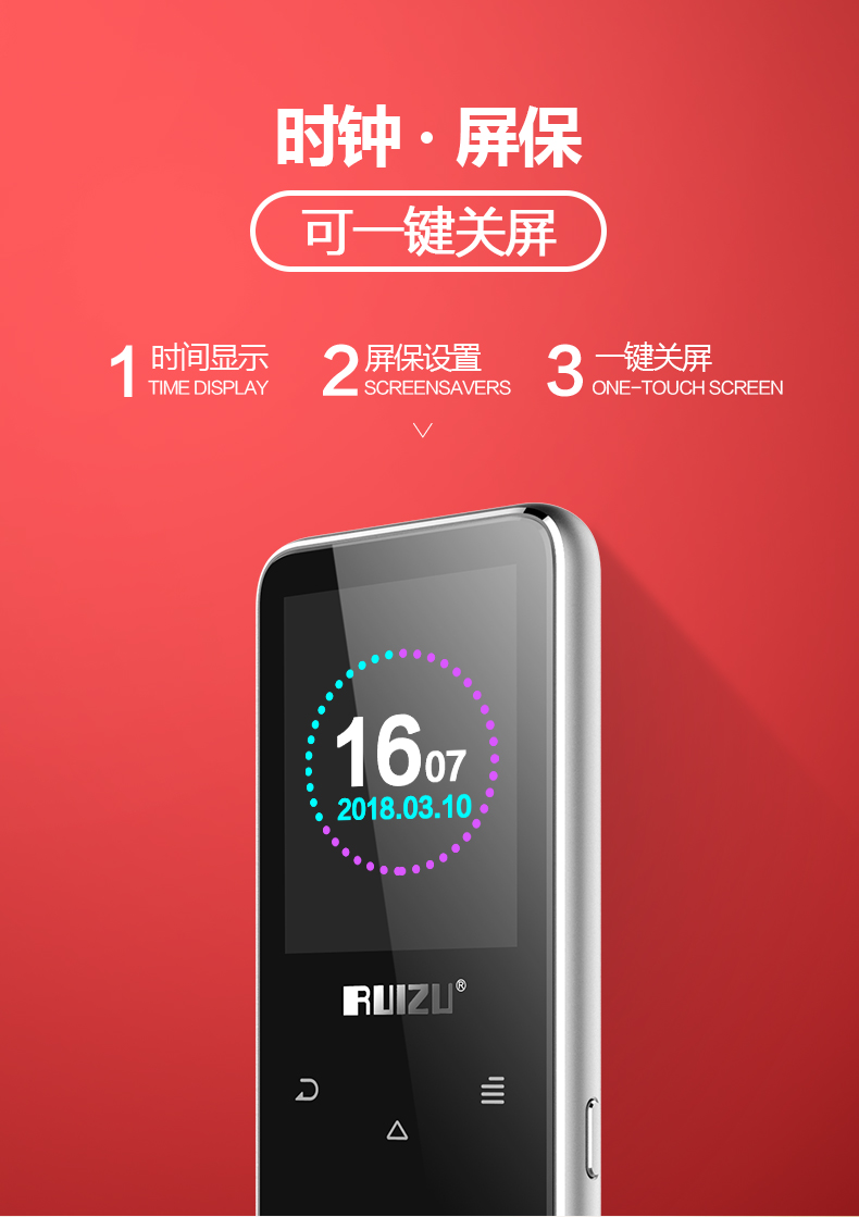 Máy nghe nhạc x16mp4 sắc nét Bluetooth mp3 màn hình cảm ứng sinh viên thông minh mp5 Walkman slim mp6 thẻ học tiếng Anh cầm tay p3 bên ngoài đặt màn hình p4 e-book tiểu thuyết p6 	máy nghe nhạc ghi âm tốt	