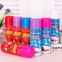 Color spray snow wedding supplies Christmas snow snow spray wedding gift spray ribbon spray color strip birthday party