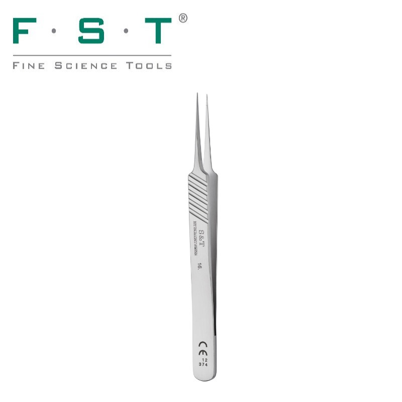 FST镊子00632-11 S&amp;T镊子JF-5 TC S&amp;T Forceps - SuperGrip Tips