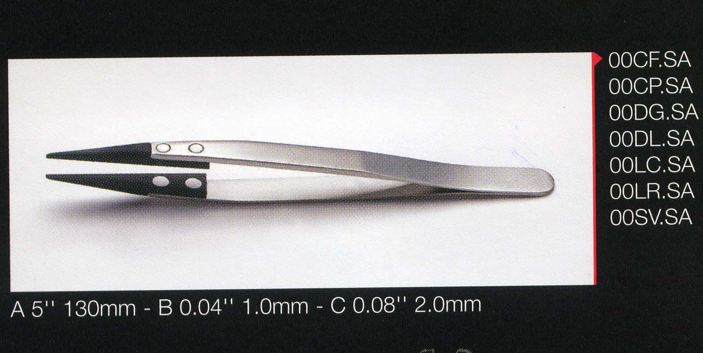 瑞士ideal-tek ESD防静电镊子00CF.SA