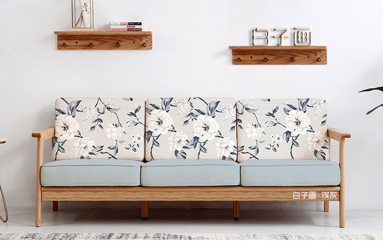 Sofa gỗ rắn tùy chỉnh 笠 bao gồm tất cả vải bao gồm hiện đại đơn giản phổ quát bọt biển đệm sofa - Ghế đệm / đệm Sofa nệm ngồi