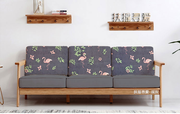 Sofa gỗ rắn tùy chỉnh 笠 bao gồm tất cả vải bao gồm hiện đại đơn giản phổ quát bọt biển đệm sofa - Ghế đệm / đệm Sofa nệm ngồi