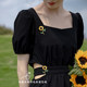 ຄົນອັບເດດ: ແລະ versatile, Born to the Sun, vintage sunflower brooch Van Gogh, high-end enamel corsage brooch, ອຸປະກອນເສີມ temperament