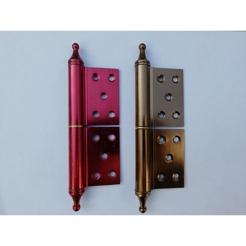Powder room door hinge old-fashioned toilet dismounting hardware folding casement bathroom folding universal aluminum alloy hinge