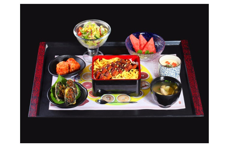 Quạt vàng quảng cáo hộp cơm trưa sushi ẩm thực hộp cơm trưa một lớp có nắp hộp bento Nhật Bản hộp takeaway - Hộp cơm điện sưởi ấm hộp cơm điện cầm tay đa năng bear