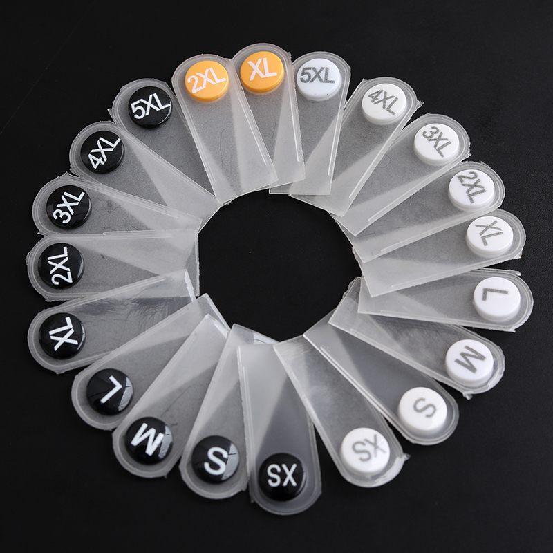 Size buckle, round plastic clothing accessories, sub-code, snap button, removable hidden button, two-in-one button