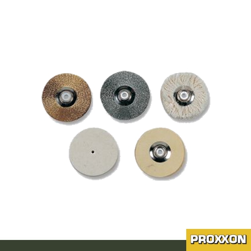 PROXXON polished wheel set No. 28312