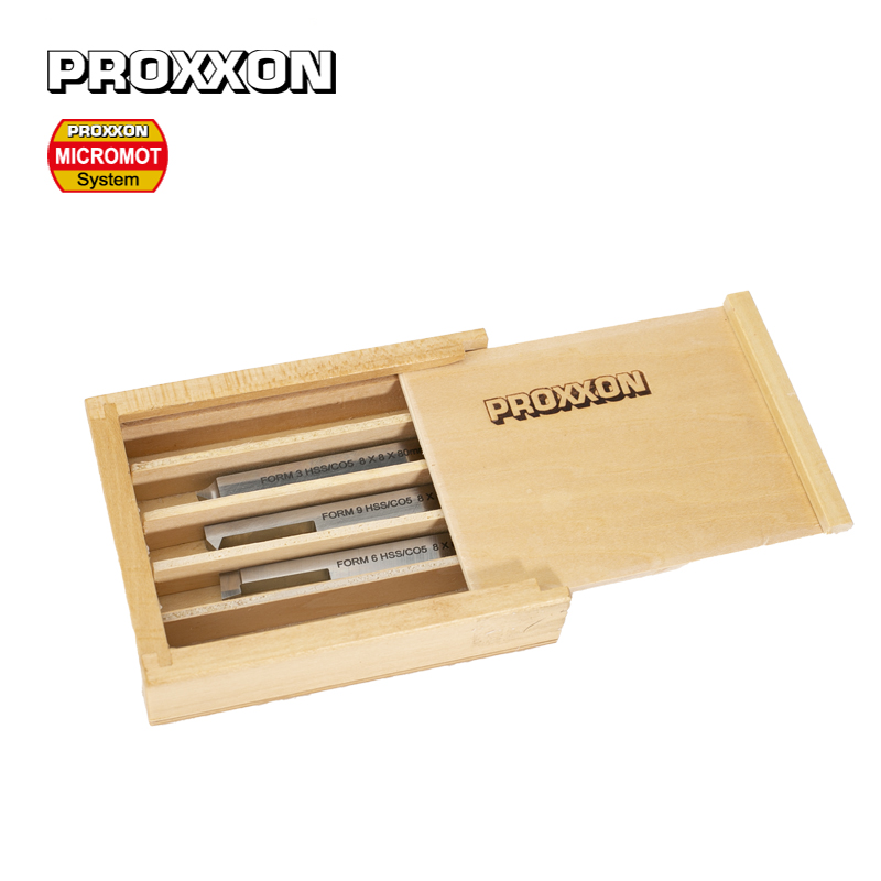 German PROXXON Proukson Mini Magic 3 Loaded Knife Group (8x8x80mm) No 24540