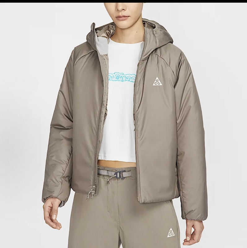 Nike Nike Autumn and Winter Women's Acg Therma-Fit Adv Water-Repellent Jacket Cotton Jacket Fv7336-233