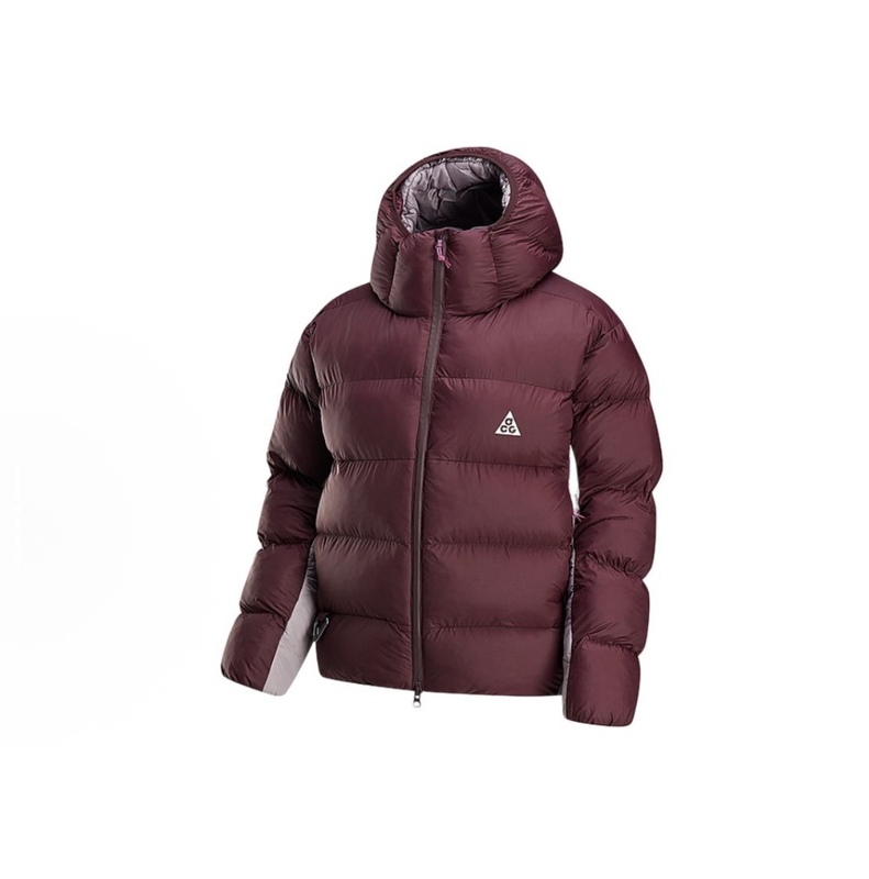 Nike Acg Women's New Winter Outdoor Casual Windproof and Warm Hooded Sports P Cotton Jacket Fz6762-652