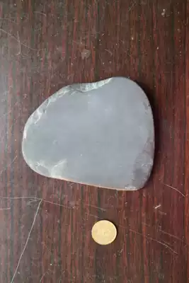 Near Mozhai Duan inkstone old pit water rock pen add small stone meat 012