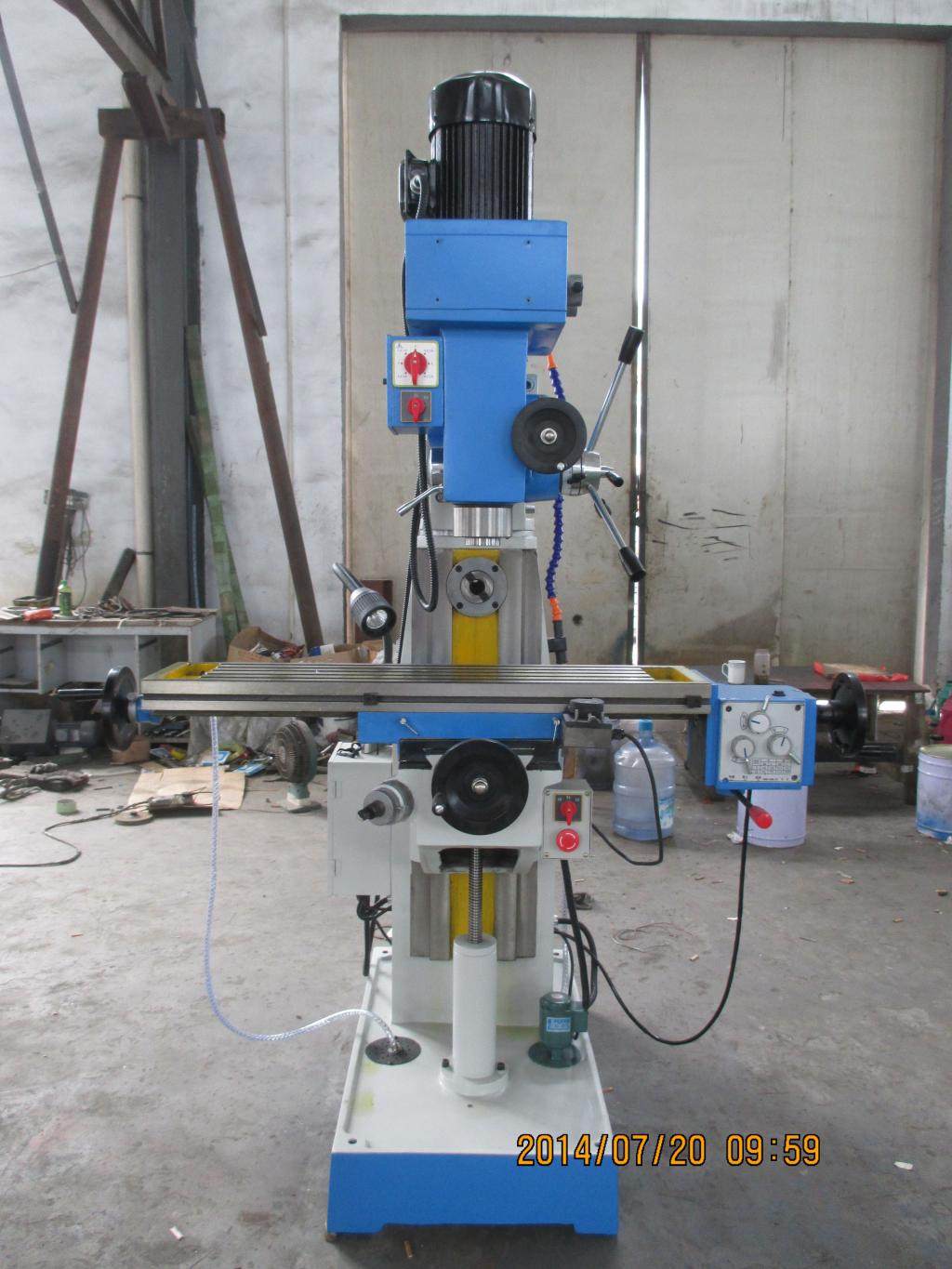 Small horizontal milling machine 7550 vertical milling machine vertical horizontal milling machine zx7550cw drilling and milling machine multifunctional drilling and milling machine