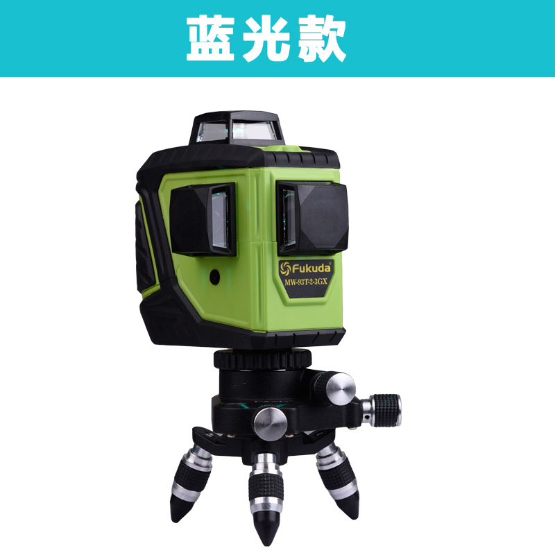 3D Sticker wall gauge pitcher 12 line flatwater meter infrared gradienter green light high precision automatic ampless