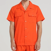 Оранжевый топ-шорт-рукав (48 Юань) Одиночный верх