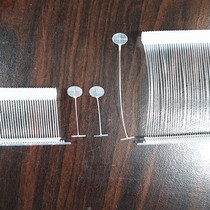 Globular Glupin Pendant Tag Gun Needle Hanger Wire Round Globular Rubber Needle Glue Gun Needle Clothing Accessories Plastic Flat Wire