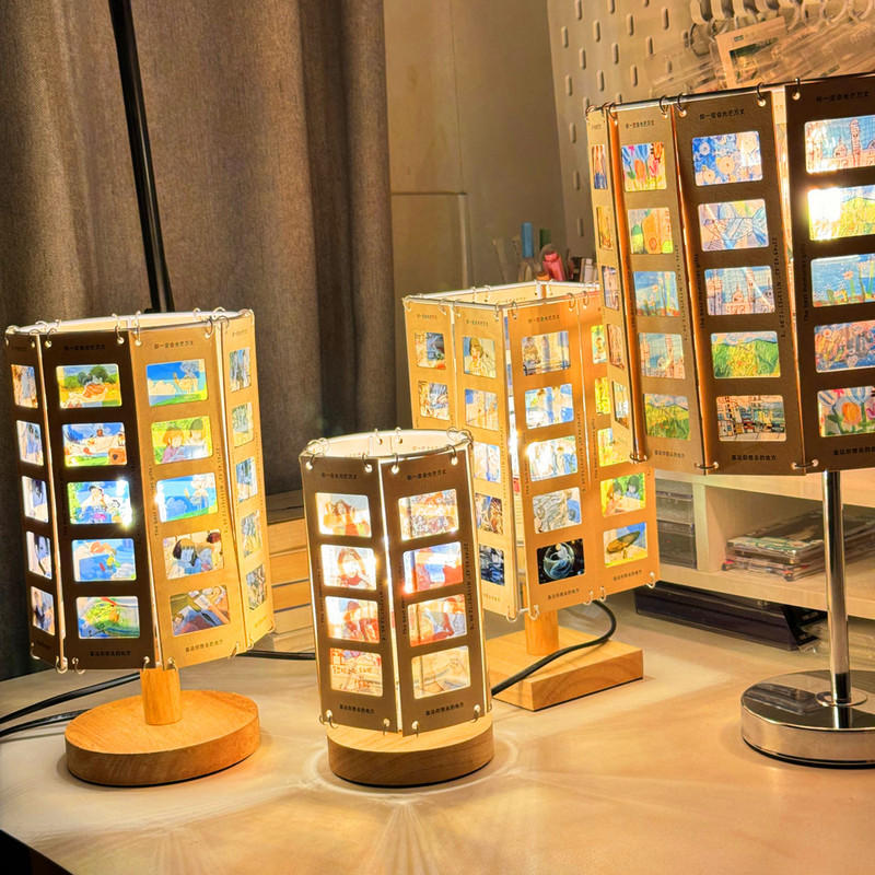 Film Atmosphere Lamp DIY Table Lamp Couple Reversal Film Slide Projector Bedside Lamp Best Friend Girlfriend 520 Surprise Gift Film Atmosphere Lamp DIY Table Lamp Couple Reversal Film Slide Projector Bedside Lamp Best Friend Girlfriend 520 Surprise Gift