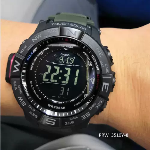 Casio PRW3500T/3510Y-8/3100 6 подач Casio PRW3500T/3510Y-8/3100