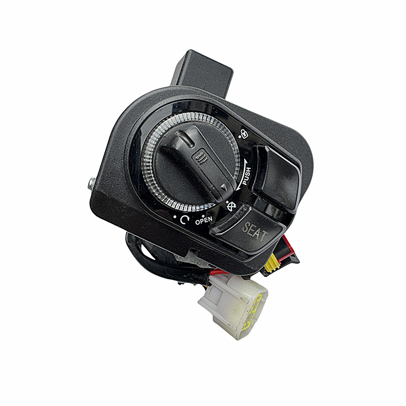 Lifan Motorcycle Red Fox 150LF150T-5A Set Lock Full Vehicle Lock Electric Control Lock Remote Key Missing Matching