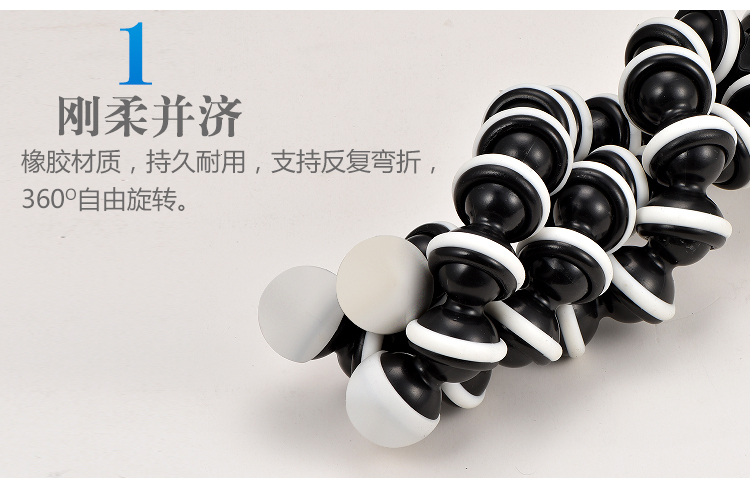 Chân máy điện thoại di động Điều khiển từ xa Bluetooth Octopus xách tay Mini Camera ngoài trời lười biếng xem khung máy tính để bàn - Phụ kiện điện thoại di động giá để điện thoại trên ô tô