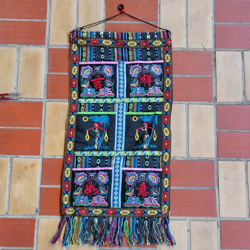 Этнический подвесной органайзер, декор, сумка для хранения, этнический стиль