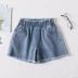 Quần short denim cho bé gái mùa hè 2020 phong cách mới kiểu Hàn Quốc mùa hè trẻ em mặc quần tất mỏng kết hợp - Quần