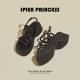 Сандалии, обувь, летняя подходит с юбкой, слайдеры на платформе, тапочки, мягкая подошва, против усталых ног