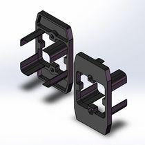EC8047 end cover 8047 aluminum profile carbonyl Cover Flow water accessories automation accessories