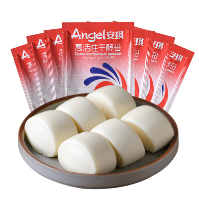 安琪酵母粉家用低糖高活性干酵母耐高糖馒头包子发酵粉发面孝母粉