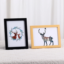 European creative baby childrens photo frame setting 6 inch 7 8 10 12 inch plus washing photo hanging wall custom ornaments A3.