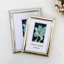 European modern high-end metal photo frame setting frame 6 inch 7 inch 8 inch 10 inch 12 custom frame plus wash photo
