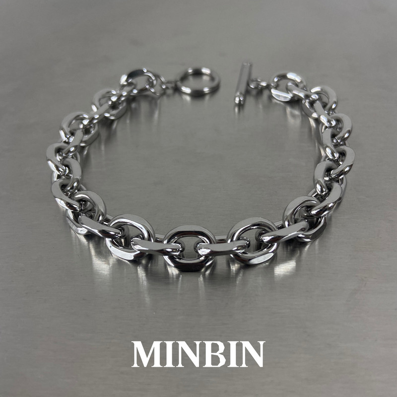 Titanium Steel Non-Fading Cuban Chain Bracelet for Men, Trendy Hip-Hop Style for Women, Minimalist Cool Style Couple Jewelry Accessories
