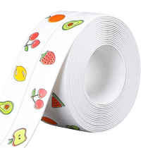 Toilet edge waterproof sticker base gap sticker bathroom toilet sticker edge sealing strip kitchen mildew-proof beauty seam sticker