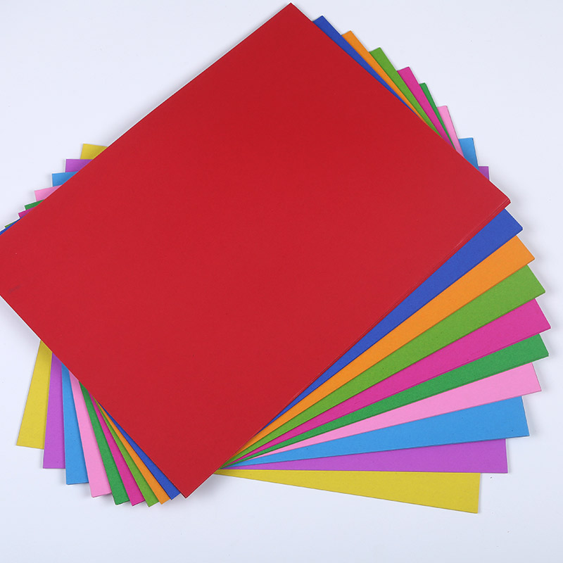 A4 flying paper color paper book stand color copy paper 70g color copy paper Handmade DIY paper