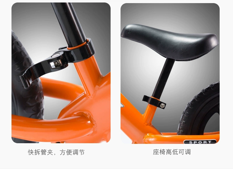 Trẻ em cân bằng xe tay ga không có chân yo xe bé xe tay ga 2-3-6 tuổi xe đẩy trẻ em đi bộ - Smart Scooter