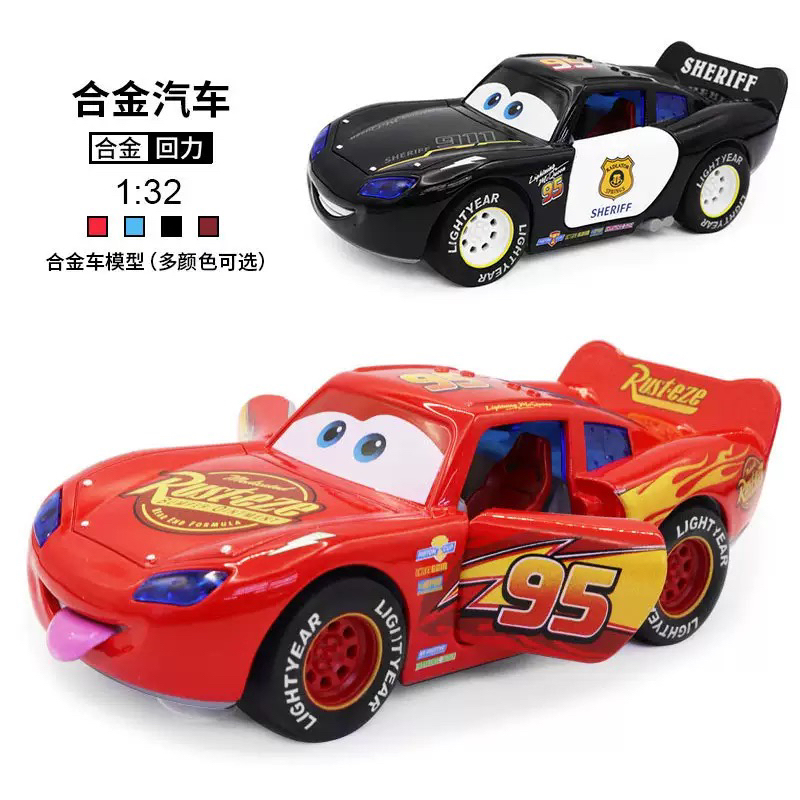Cars Large Alloy Lightning Mcqueen Racing Car with Openable Doors Combination Children's Cartoon Toy Gift for Boys Cars Large Alloy Lightning Mcqueen Racing Car with Openable Doors Combination Children's Cartoon Toy Gift for Boys
