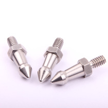 Tripod foot nail stainless steel 1 4 screw universal cleat tripod accessories