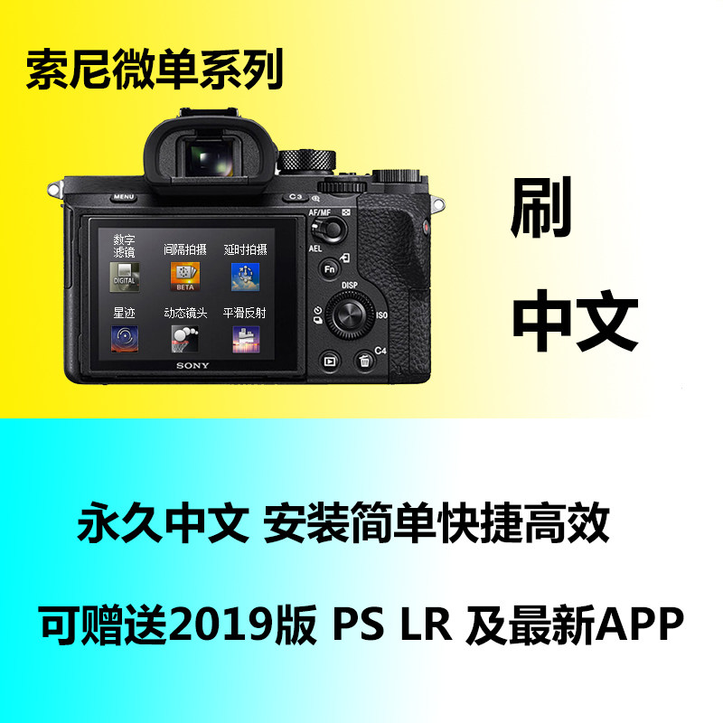 sony micro-single-eye camera a6000a5000a5100a7a7m2 black card rx100m3nex5t 5r 6 brush Chinese to send ap