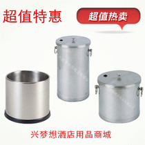 Filter tea water trash can tea room pour tea residue leftover bucket High quality stainless steel tea collection bucket tea club