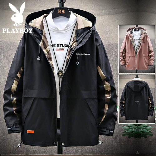 Playboy, осенняя демисезонная трендовая брендовая куртка, 2020