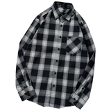 Брендовая мужская трендовая рубашка для школьников для отдыха, оверсайз, в корейском стиле